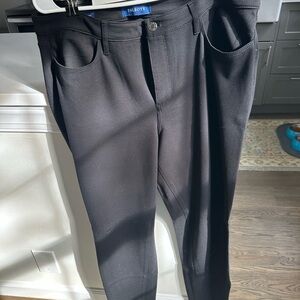 Talbots Black Cropped Ankle Pants jeggings